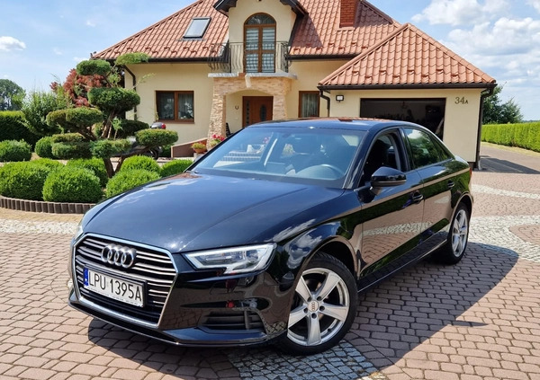 Audi A3 cena 67777 przebieg: 135000, rok produkcji 2017 z Chorzele małe 232